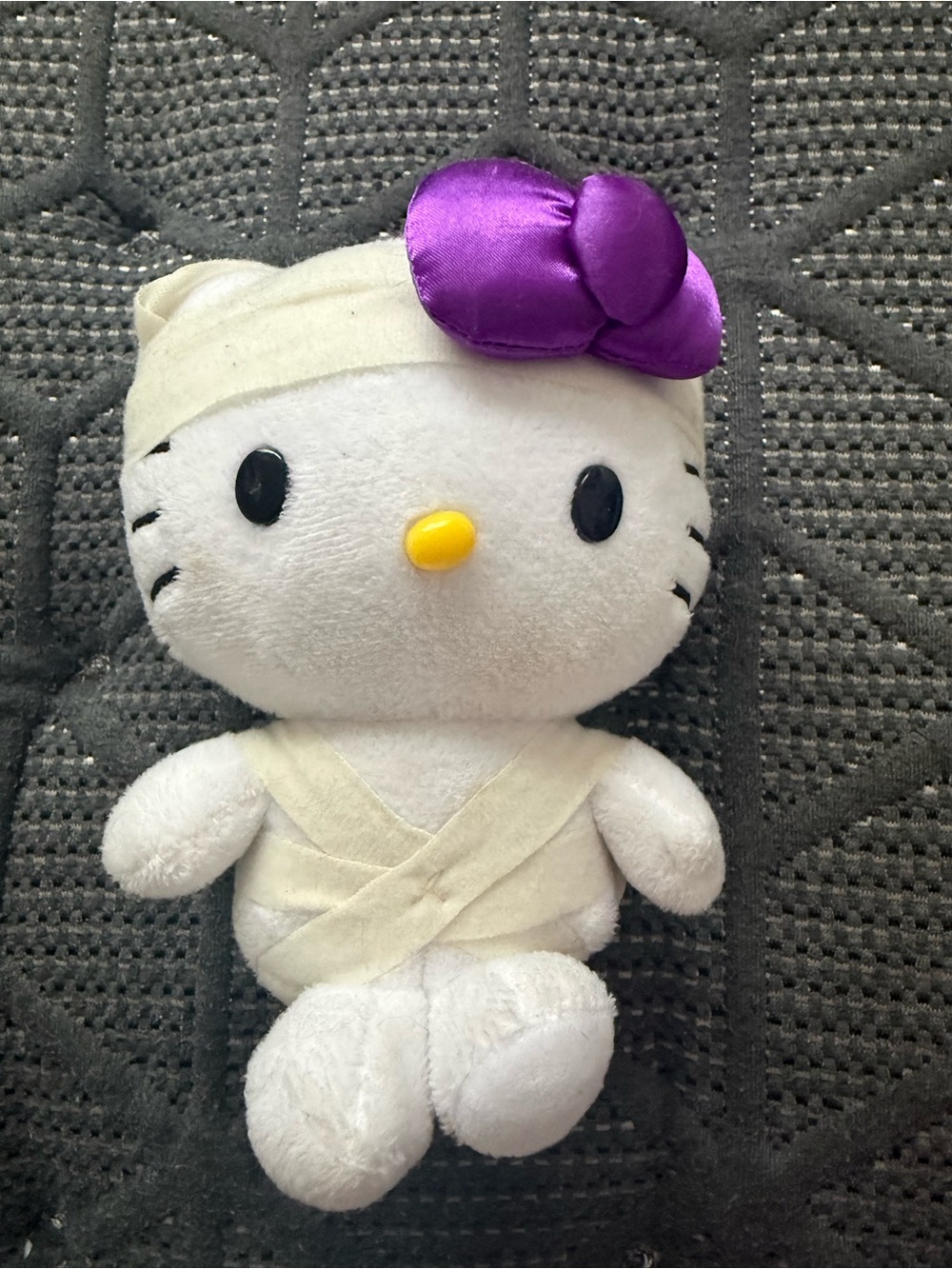 Halloween Sanrio Hello Kitty Mummy Plush Toy with Purple Bow Limited edition 💜